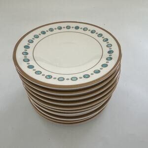 SET of 11 Frontgate Melamine Bread Plates Desert Appetizer SUMMER